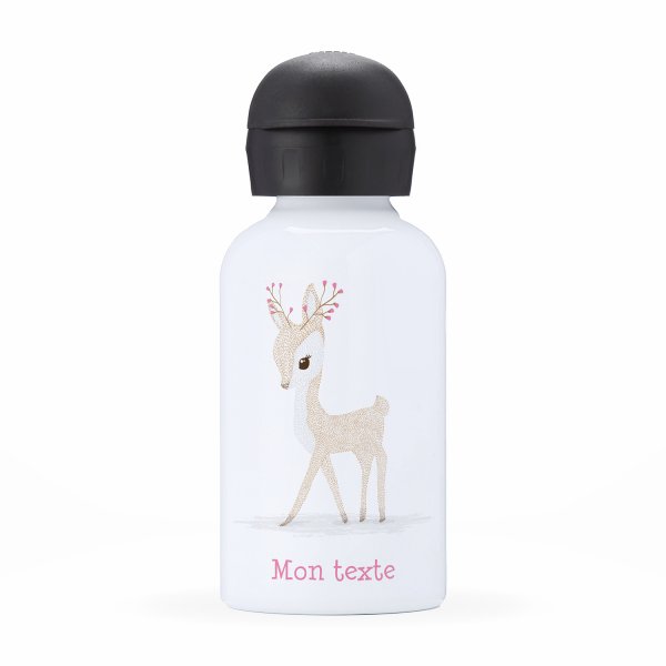 Children's personalized insulated water bottle - Fawn