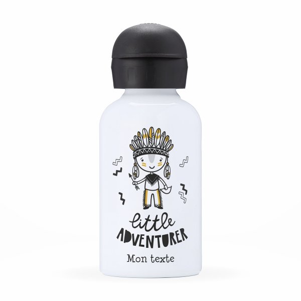 Children's personalized insulated water bottle - Little adventurer