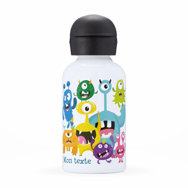 Children's personalized insulated water bottle - Monsters