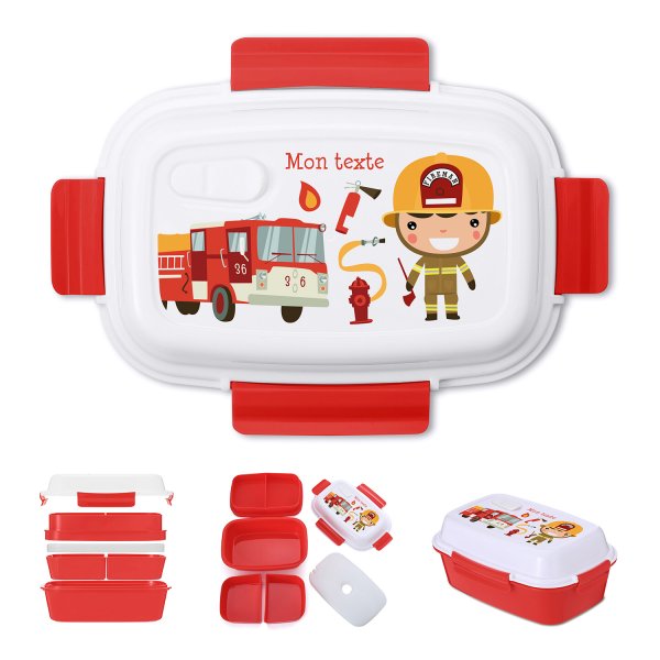 Firefighters Lunch box child