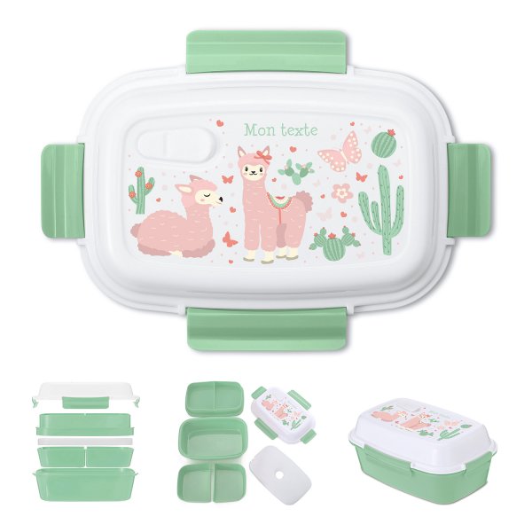 Llamas Lunch box child