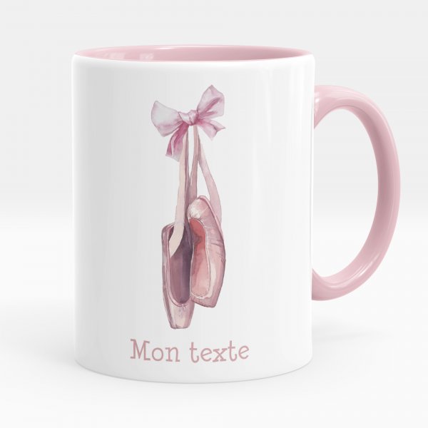 Personalized cup - Ballet shoes