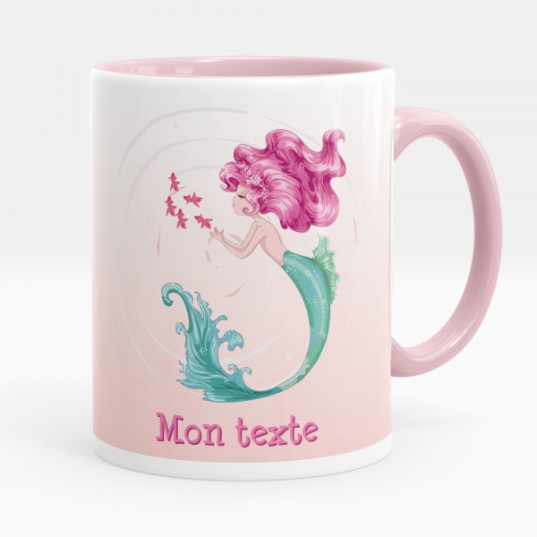 Personalized cup - Mermaid