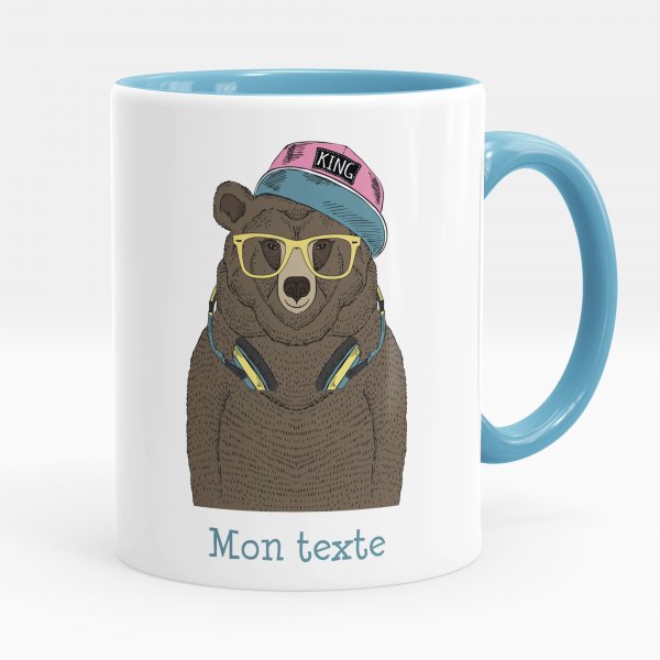 Personalized cup - Music bear