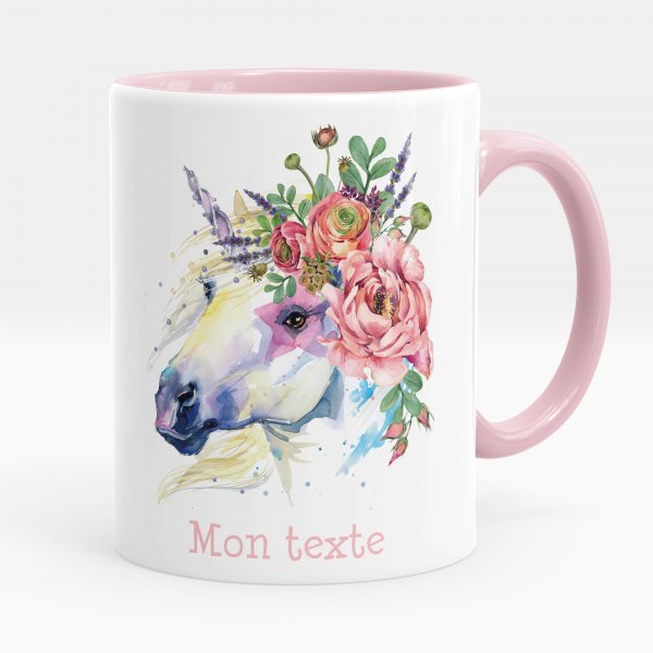 Personalized cup - Unicorn