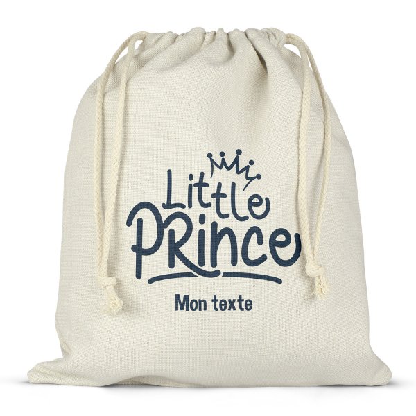 Personalized drawstring lunch box bag - Little Prince