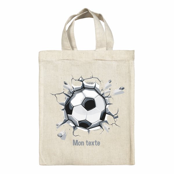 Personalized lunch box tote bag - Football