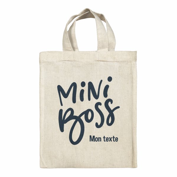 Personalized lunch box tote bag - Mini boss