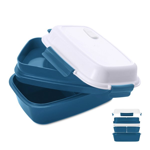 Petrol blue Isothermal bento Lunch box