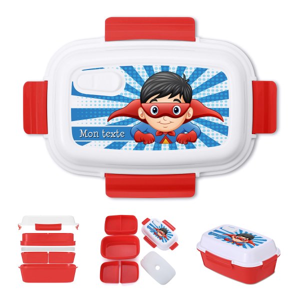 Superhero Lunch box child